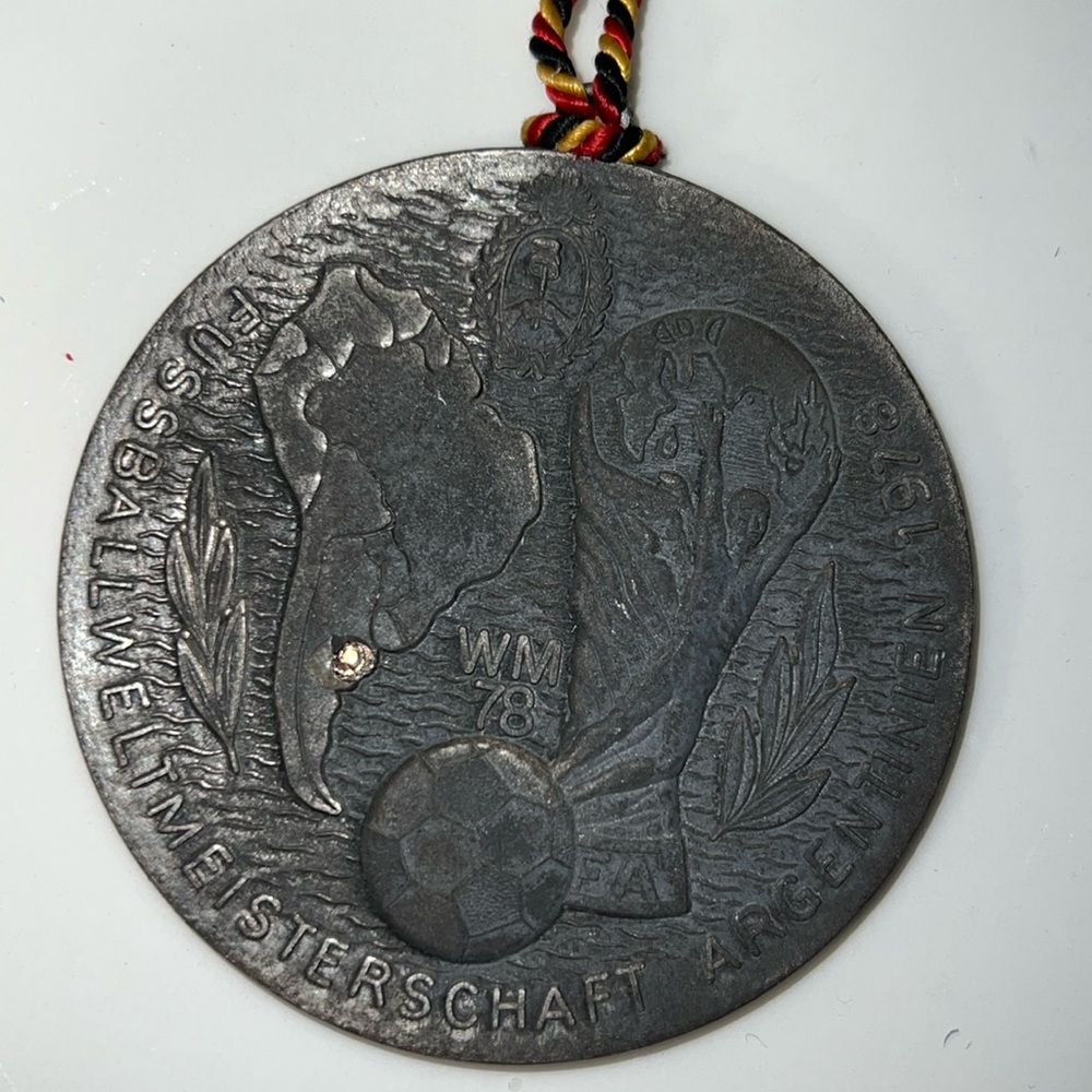 Vintage FIFA WORLD CUP 1978 Medal